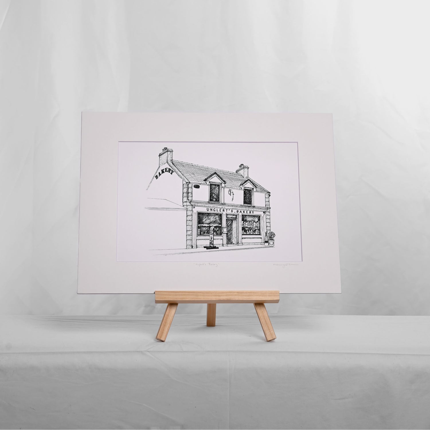 Unglert's Bakery County Clare Fine Art Print