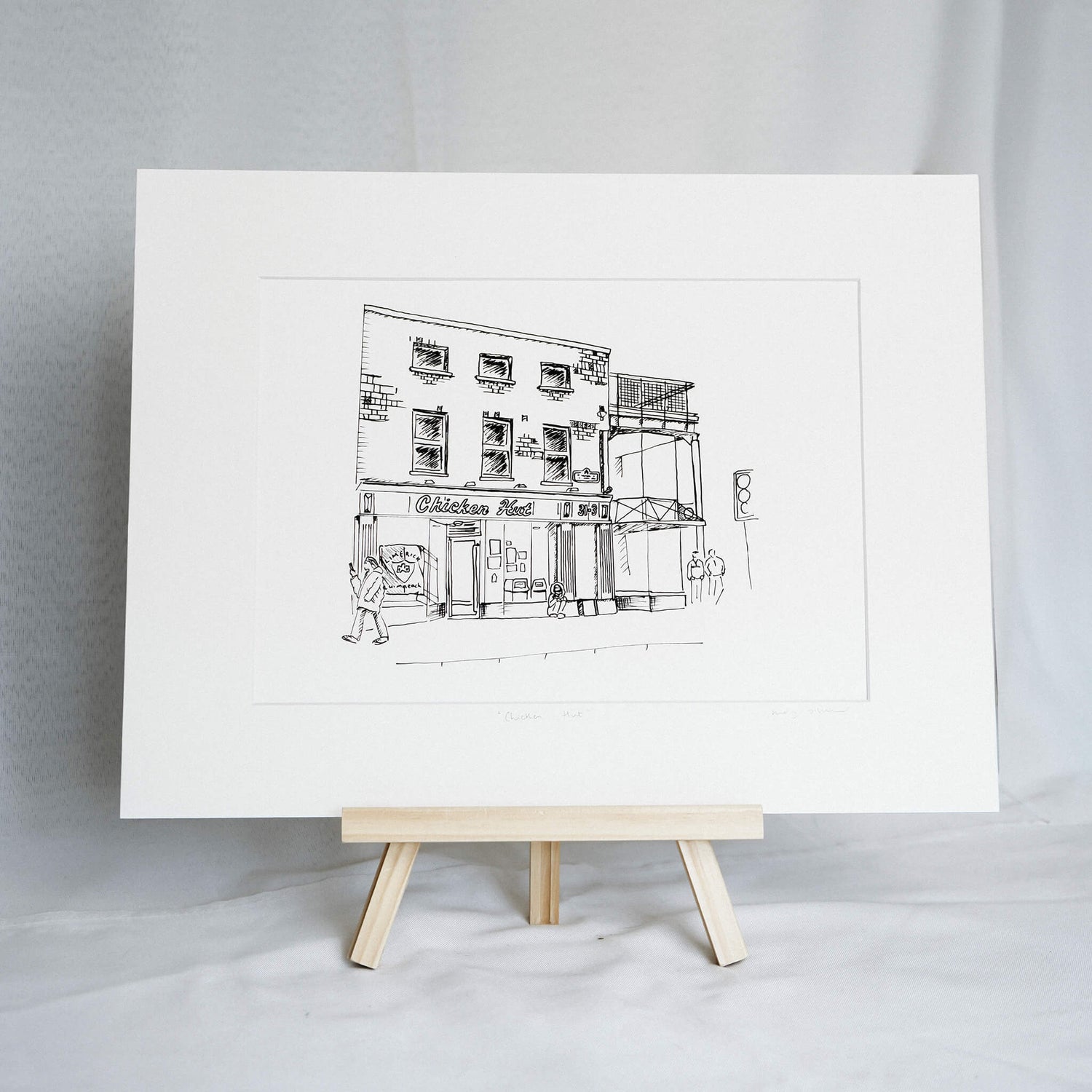 Chicken Hut Fine Art Print