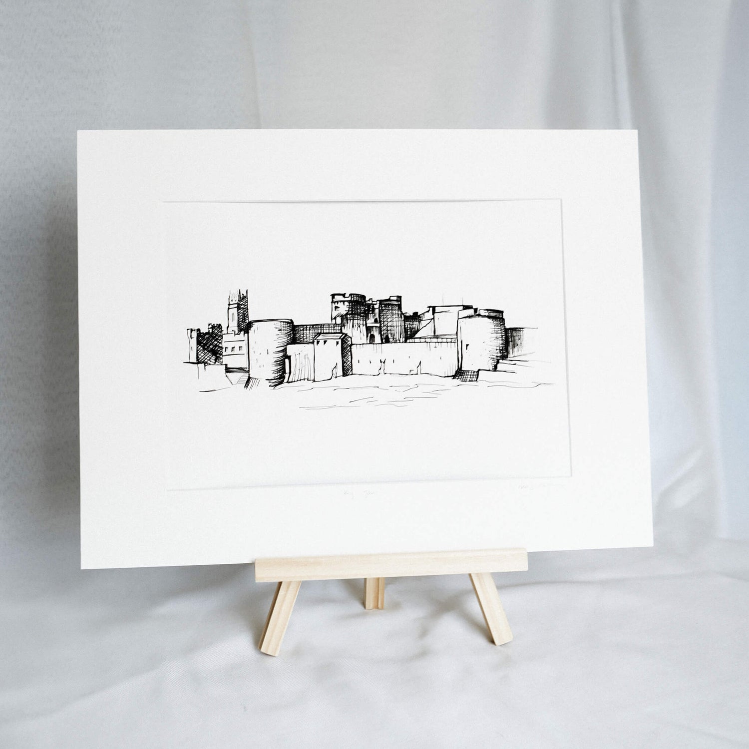 King Johns Castle Fine Art Print