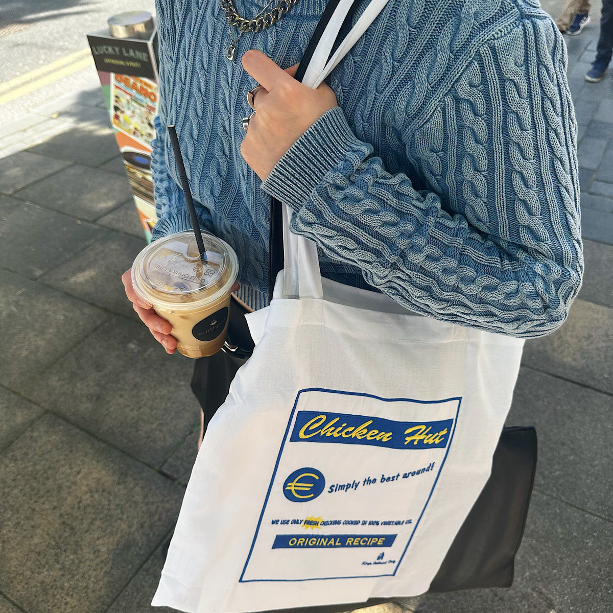 Chicken Hut Tote Bag and Print Bundle