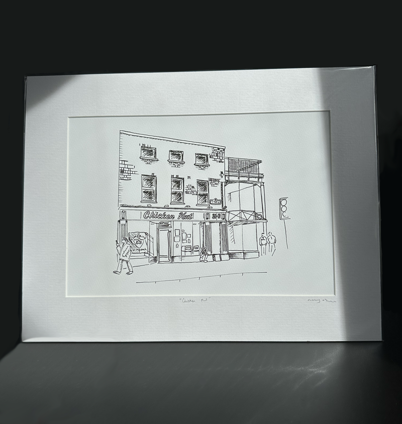 Chicken Hut Tote Bag and Print Bundle