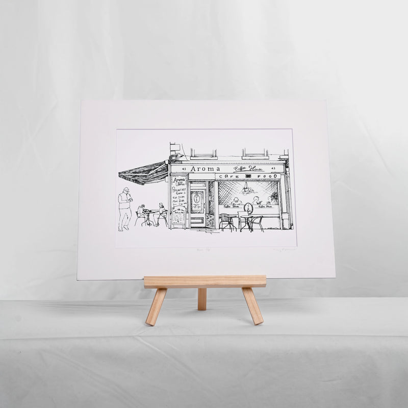 Aroma Café Limerick Fine Art Print