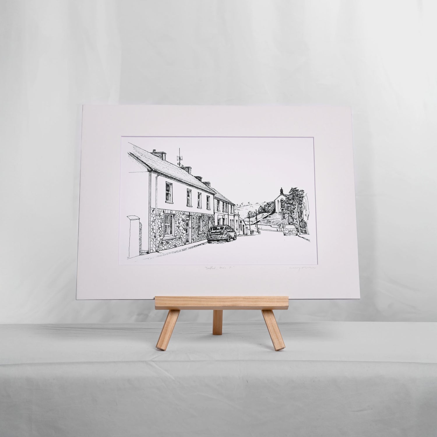 Broadford, Main Street County Clare Fine Art Print
