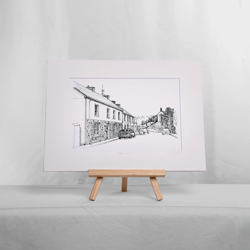 Broadford, Main Street County Clare Fine Art Print