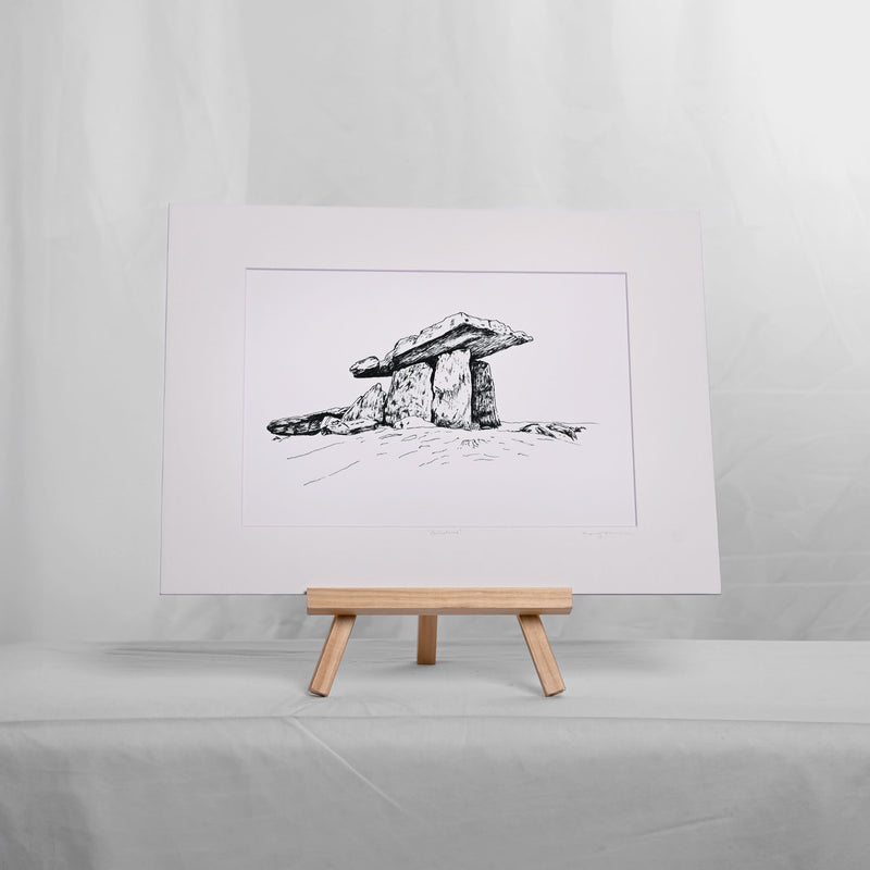 Poulnabrone Dolmen Burren Fine Art Print
