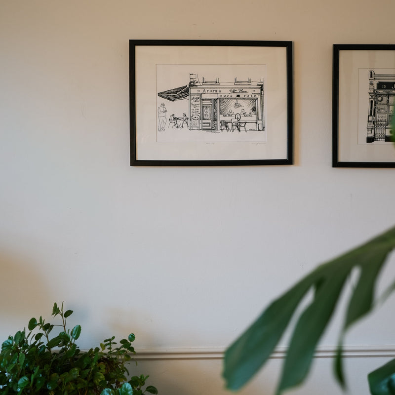 Aroma Café Limerick Fine Art Print