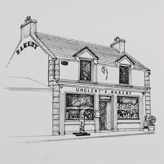 Unglert's Bakery County Clare Fine Art Print