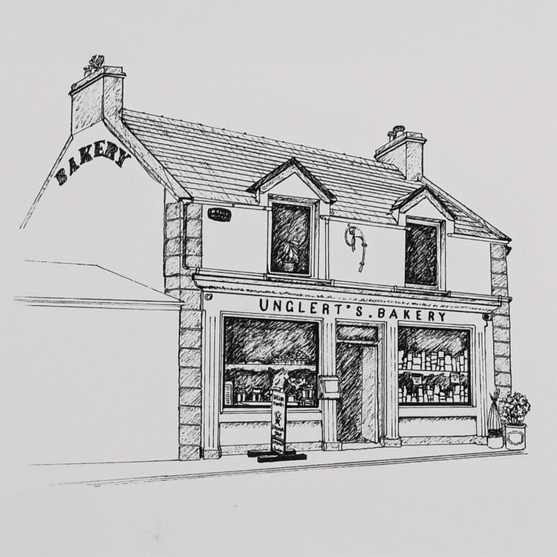 Unglert's Bakery County Clare Fine Art Print