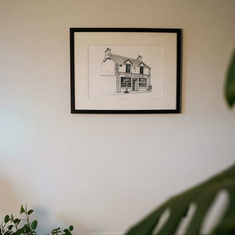 Unglert's Bakery County Clare Fine Art Print