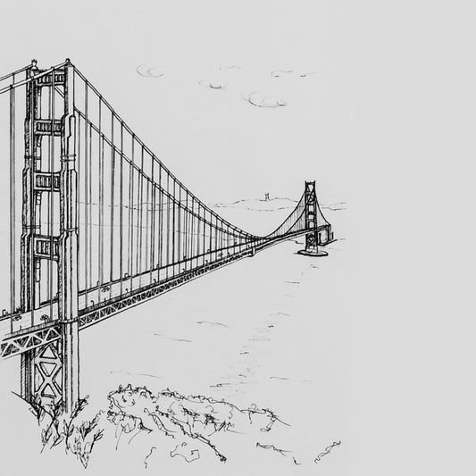 Golden Gate Bridge San Francisco Fine Art Print