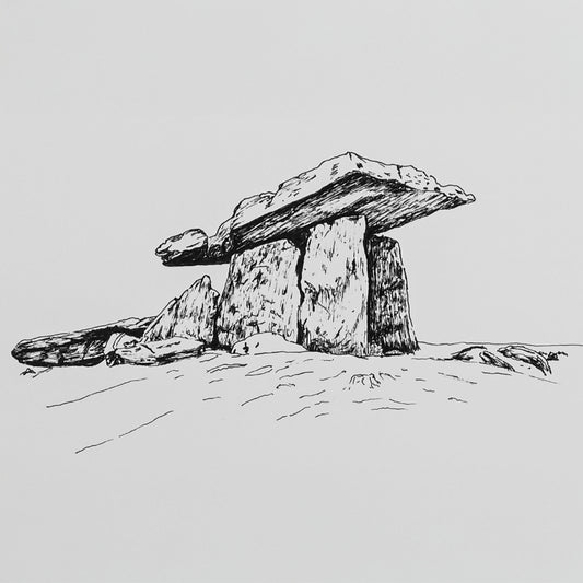 Poulnabrone Dolmen Burren Fine Art Print