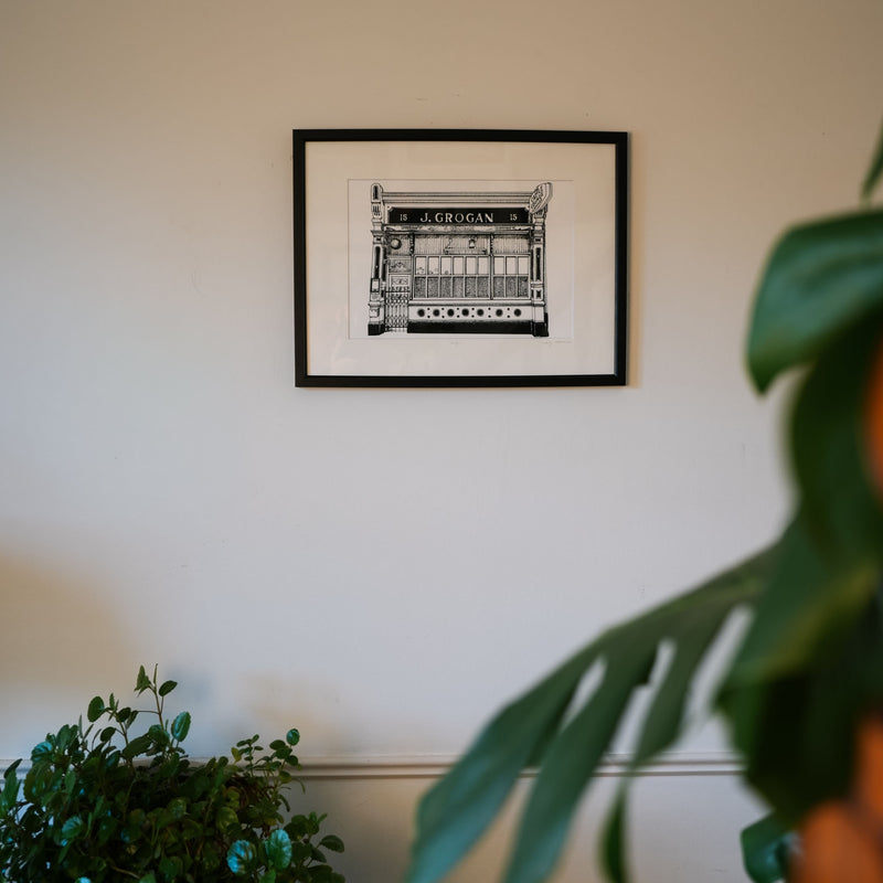 Grogan's Pub Dublin Fine Art Print
