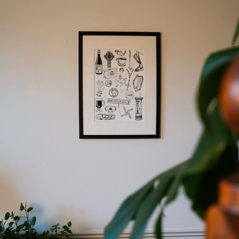 A Bit Of Home Irish Nostalgia Fine Art Print