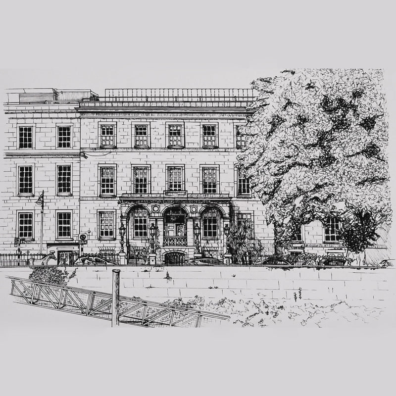 Barringtons Hospital Limerick Fine Art Print