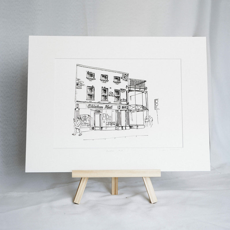 Chicken Hut Fine Art Print