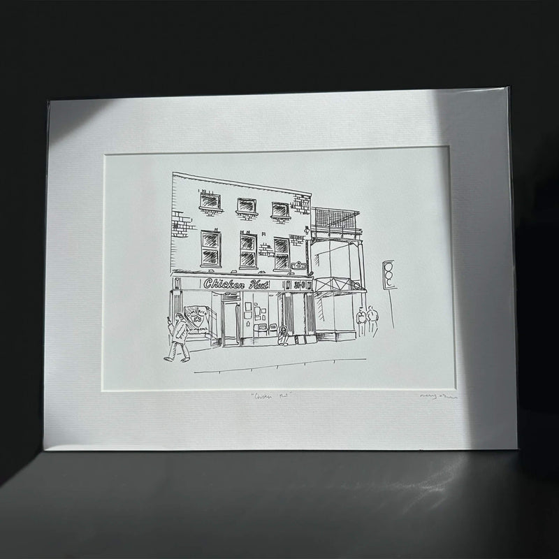 Chicken Hut Fine Art Print