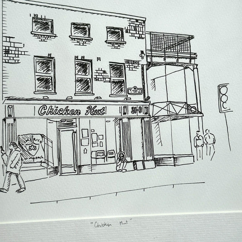 Chicken Hut Fine Art Print