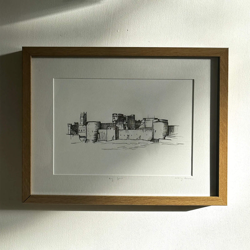 King Johns Castle Fine Art Print