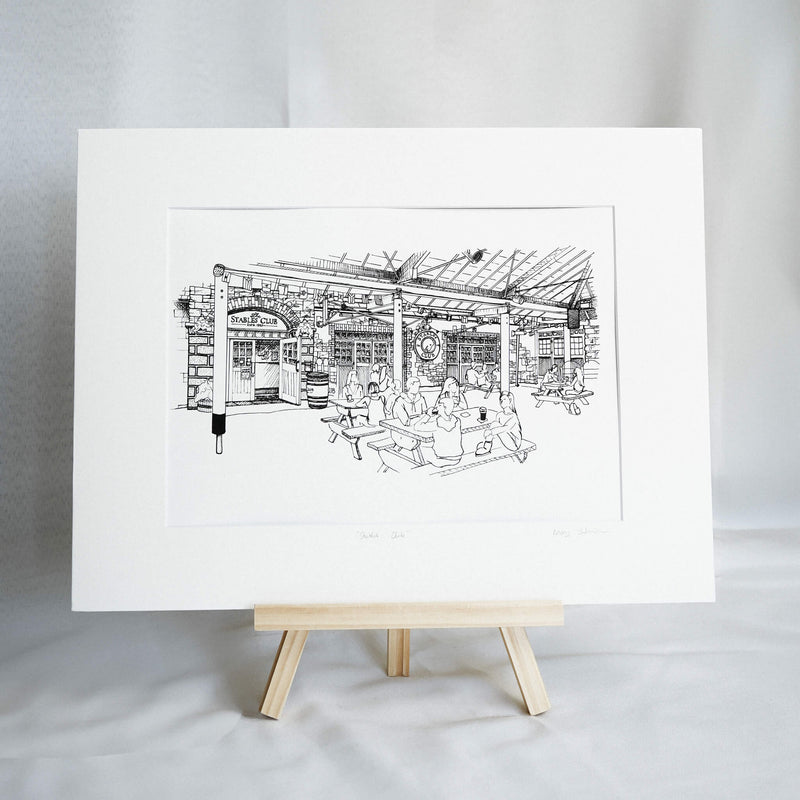 The Stables Club Fine Art Print
