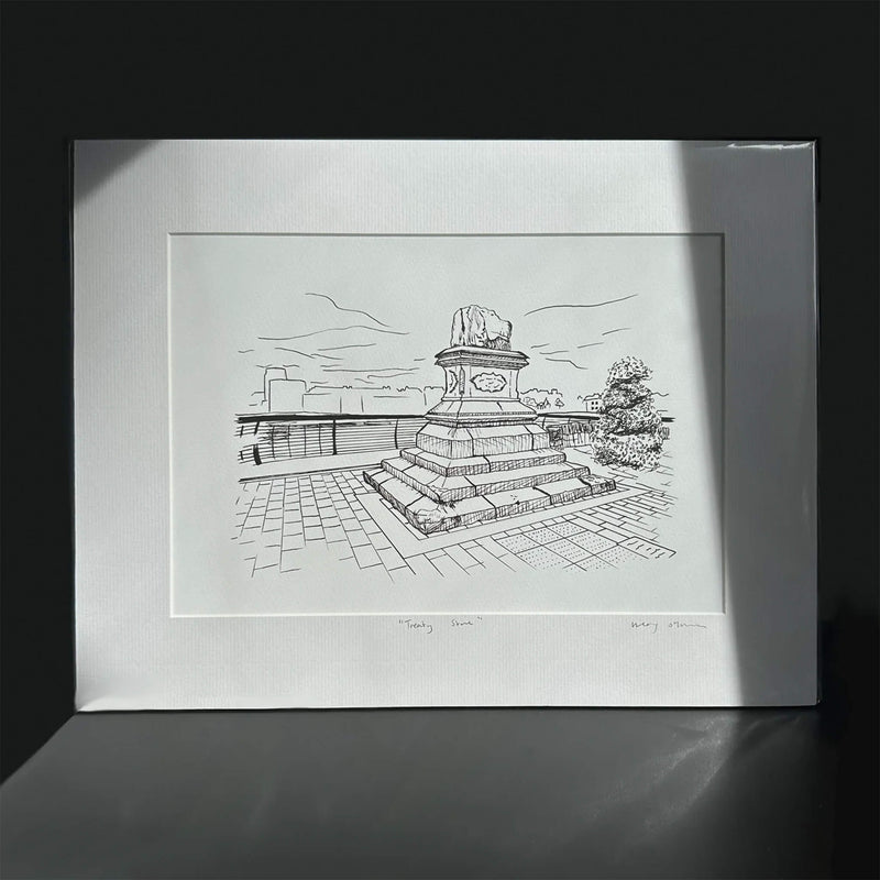 Treaty Stone Fine Art Print