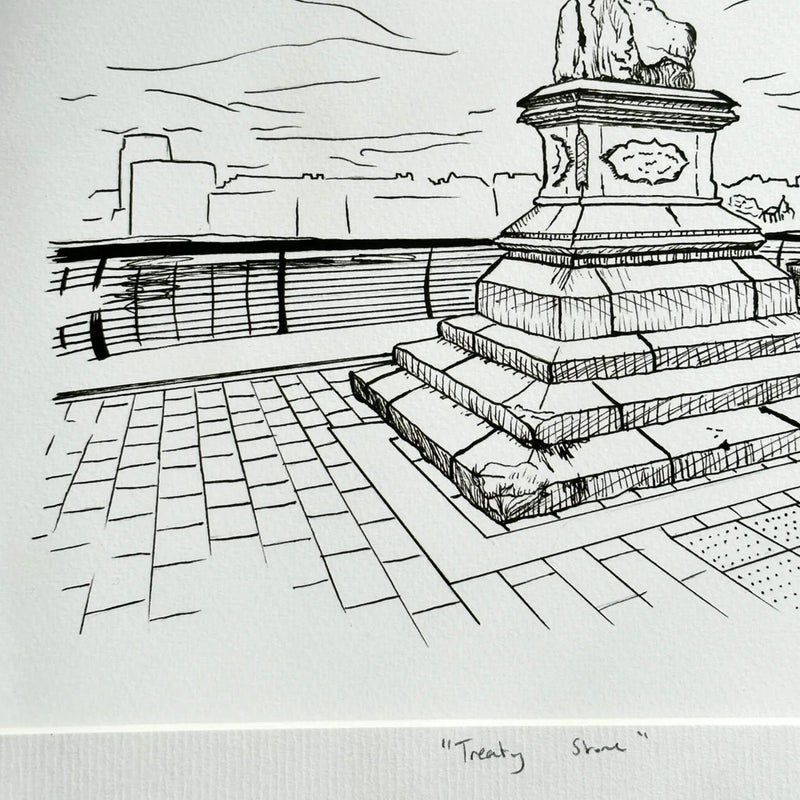 Treaty Stone Fine Art Print