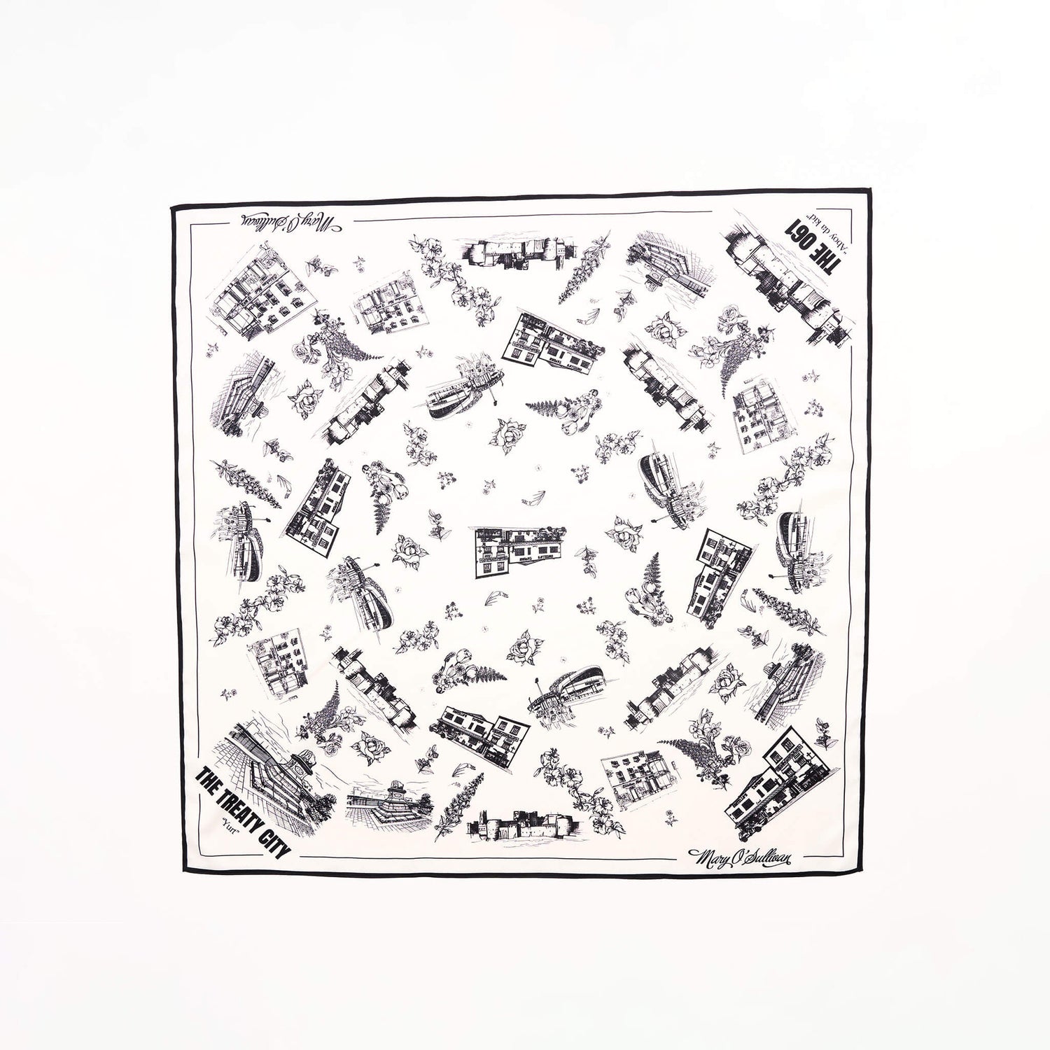 Limerick Toile Scarf